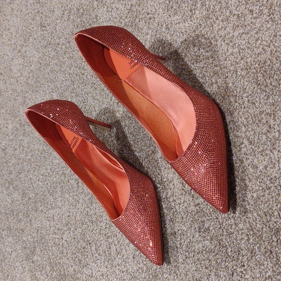 Jeffrey Campbell Nikia Pointed Toe Heel in Rose Pink Size 9.5 New! - Picture 3 of 8